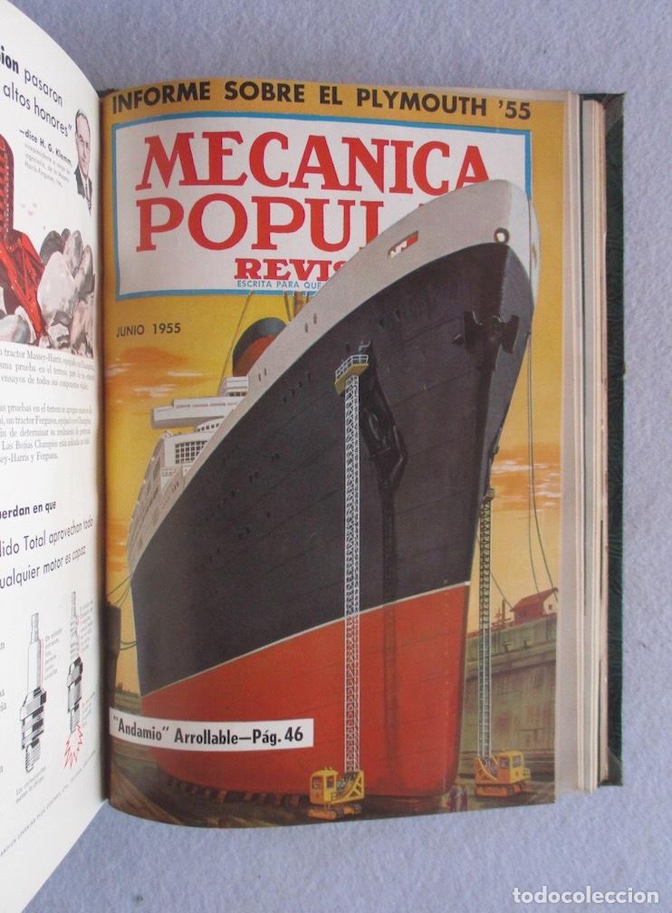Libros de segunda mano: MECANICA POPULAR - DE ENERO A JULIO DE 1955 - Foto 10