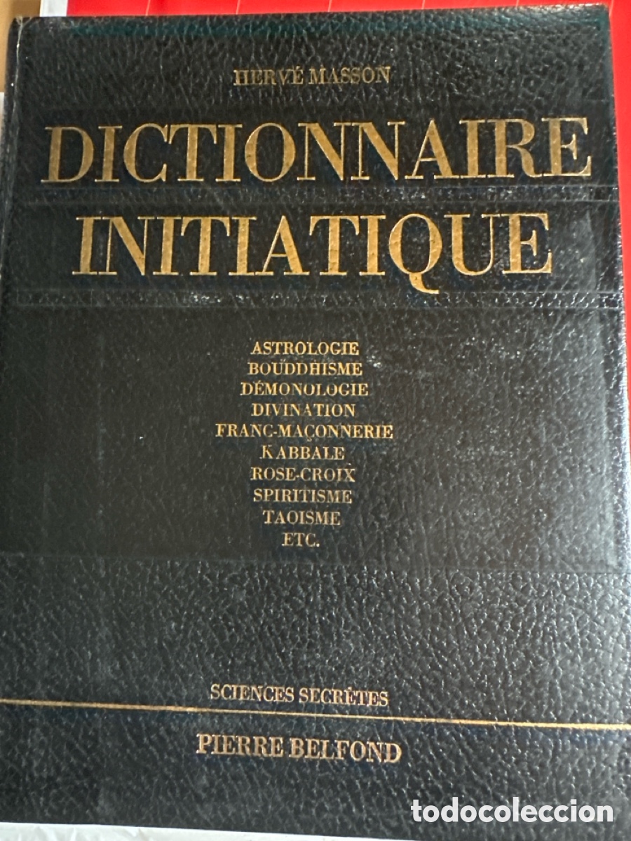 Libros de segunda mano: Dictionnaire initiatique