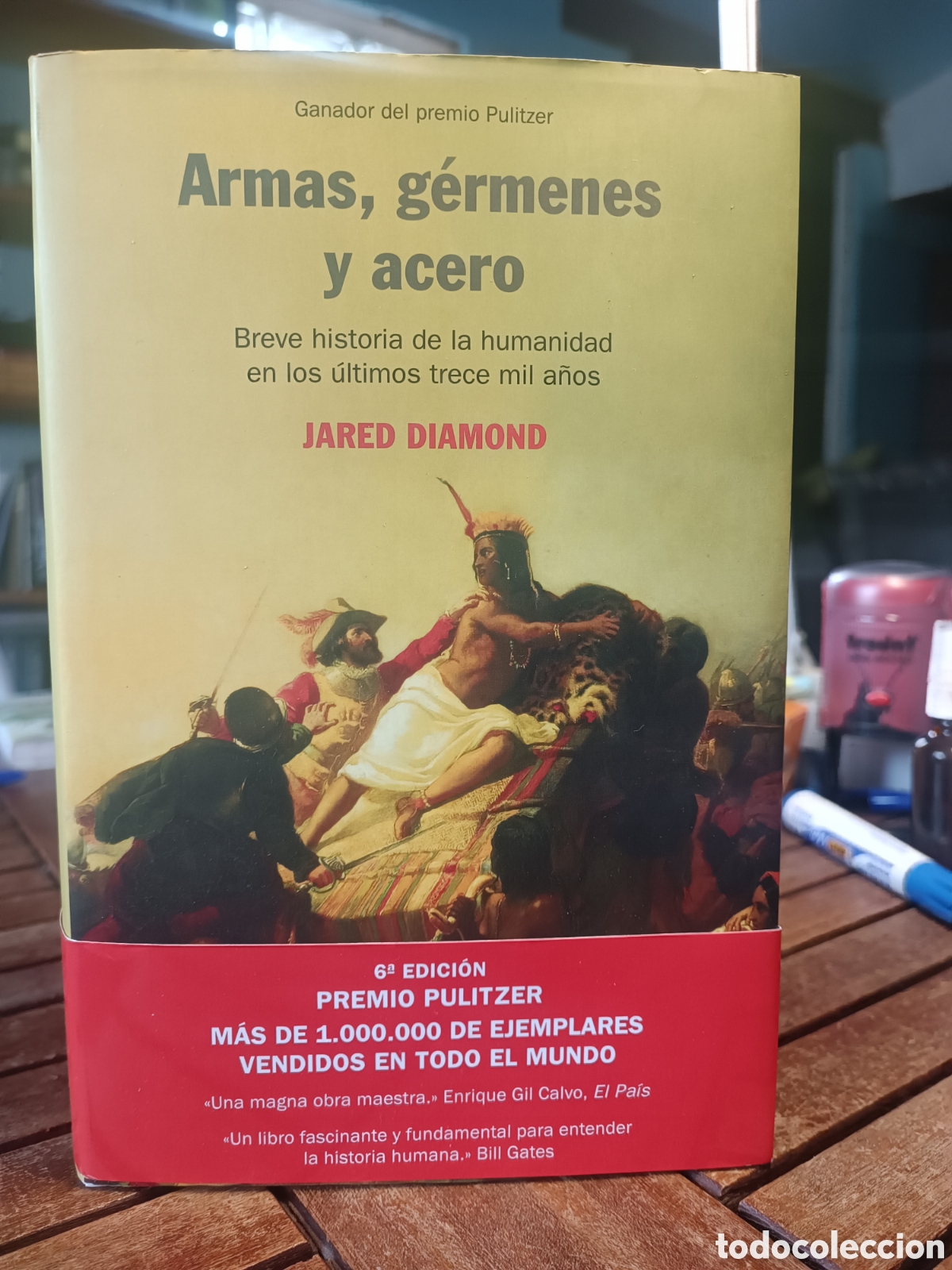 Libros de segunda mano: Jared Diamond Armas g&eacute;rmenes y acero Breve historia de la humanidad en &uacute;ltimos 13000 a&ntilde;os PULITZER