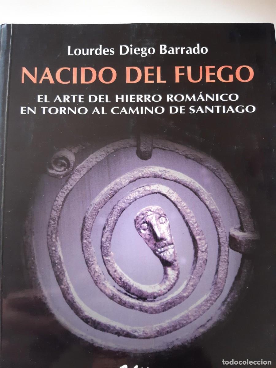 Libros de segunda mano: NACIDO DEL FUEGO. El arte del hierro rom&aacute;nico camino de Santiago. DIEGO BARRADO, Lourdes FORJA