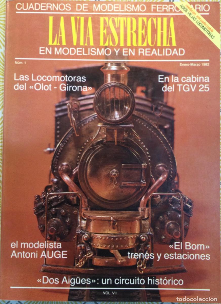 Libros de segunda mano: CUADERNOS DE MODELISMO FERROVIARIO VOL. 7 LA V&Iacute;A ESTRCHHA