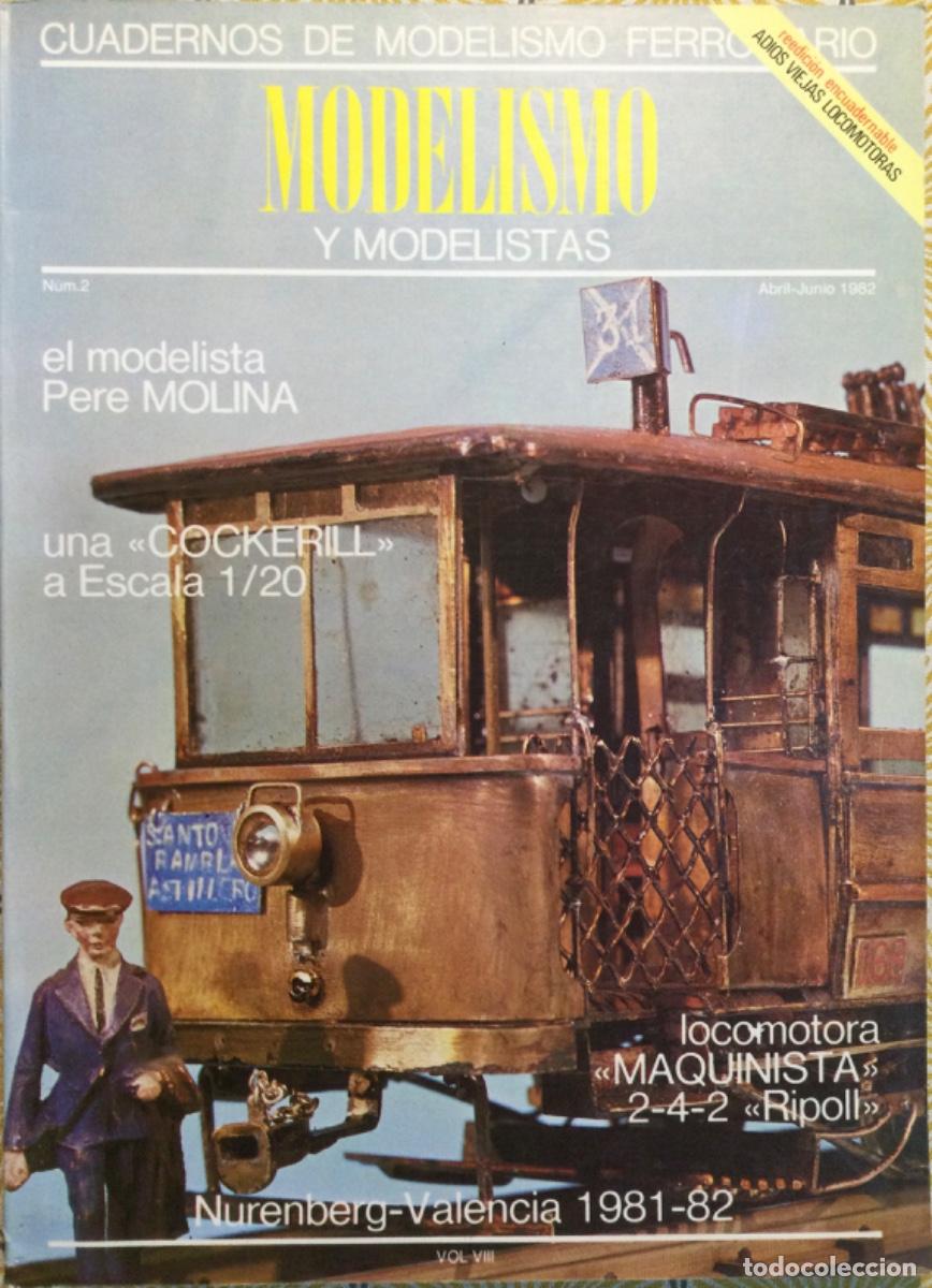 Libros de segunda mano: CUADERNOS DE MODELISMO FERROVIARIO VOL. 8 MODELISMO Y MODELISTAS