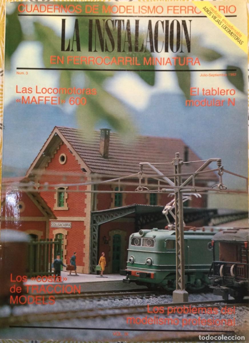 Livros em segunda m&atilde;o: CUADERNOS DE MODELISMO FERROVIARIO VOL.9 LA INSTALACI&Oacute;N