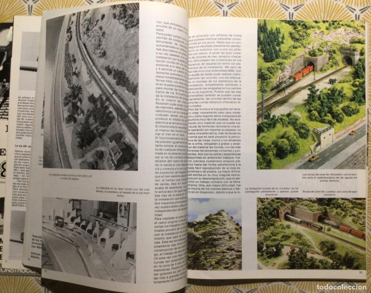 Libros de segunda mano: CUADERNOS DE MODELISMO FERROVIARIO VOL 10 1983-1984 - Foto 4
