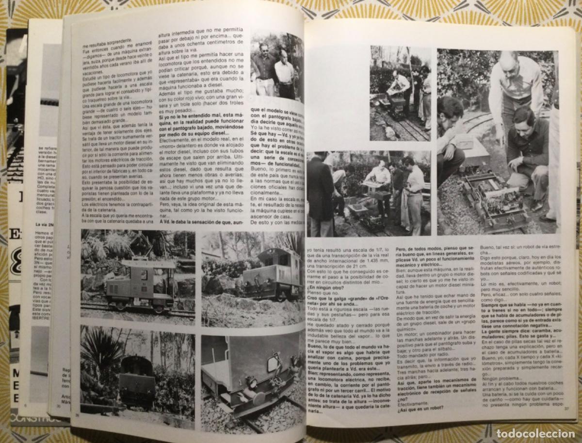 Libros de segunda mano: CUADERNOS DE MODELISMO FERROVIARIO VOL 10 1983-1984 - Foto 5