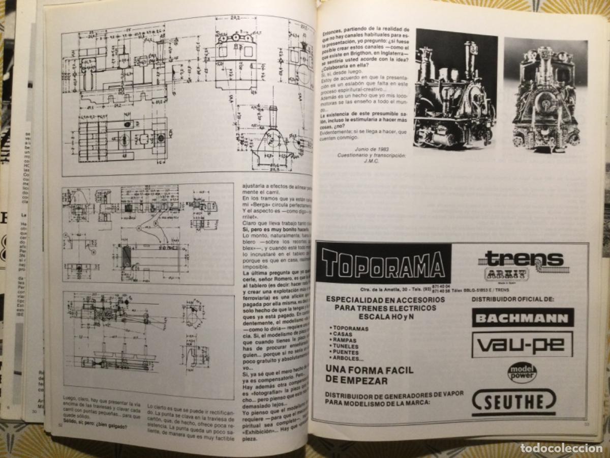 Libros de segunda mano: CUADERNOS DE MODELISMO FERROVIARIO VOL 10 1983-1984 - Foto 6