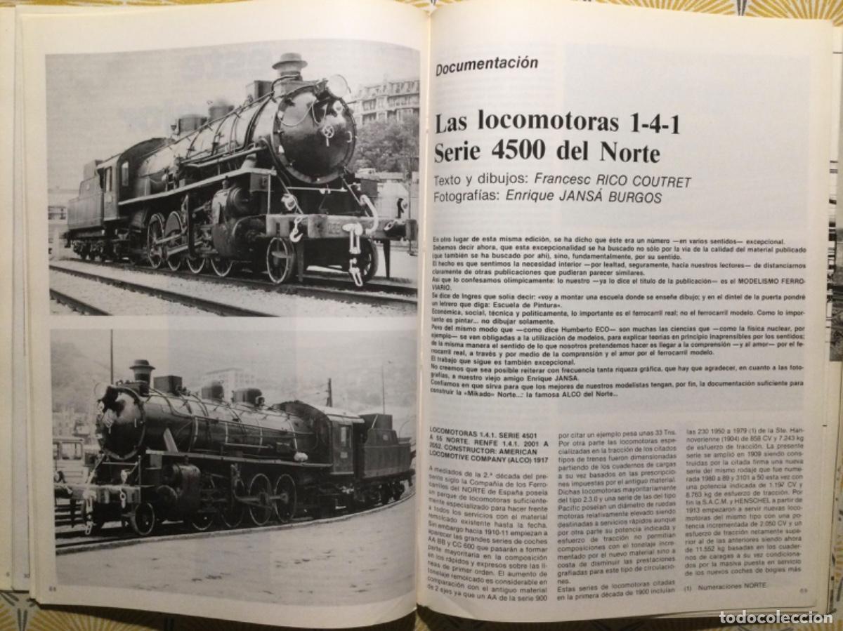 Libros de segunda mano: CUADERNOS DE MODELISMO FERROVIARIO VOL 10 1983-1984 - Foto 7