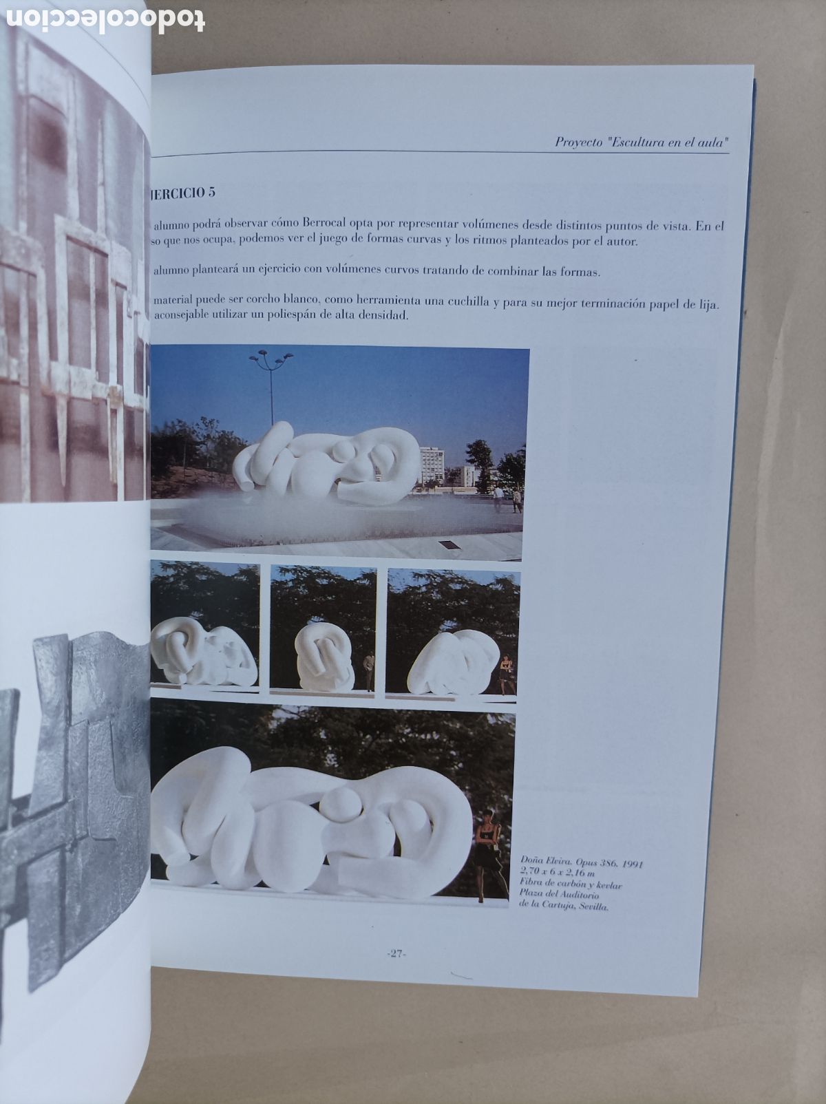 Libros de segunda mano: Berrocal. Escultura en el aula - Foto 5