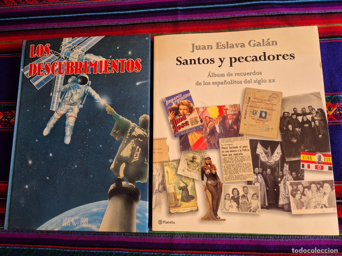 Libros de segunda mano: SANTOS Y PECADORES &Aacute;LBUM DE RECUERDOS LOS ESPA&Ntilde;OLITOS DEL SIGLO XX PLANETA 2002 Y DESCUBRIMIENTOS.