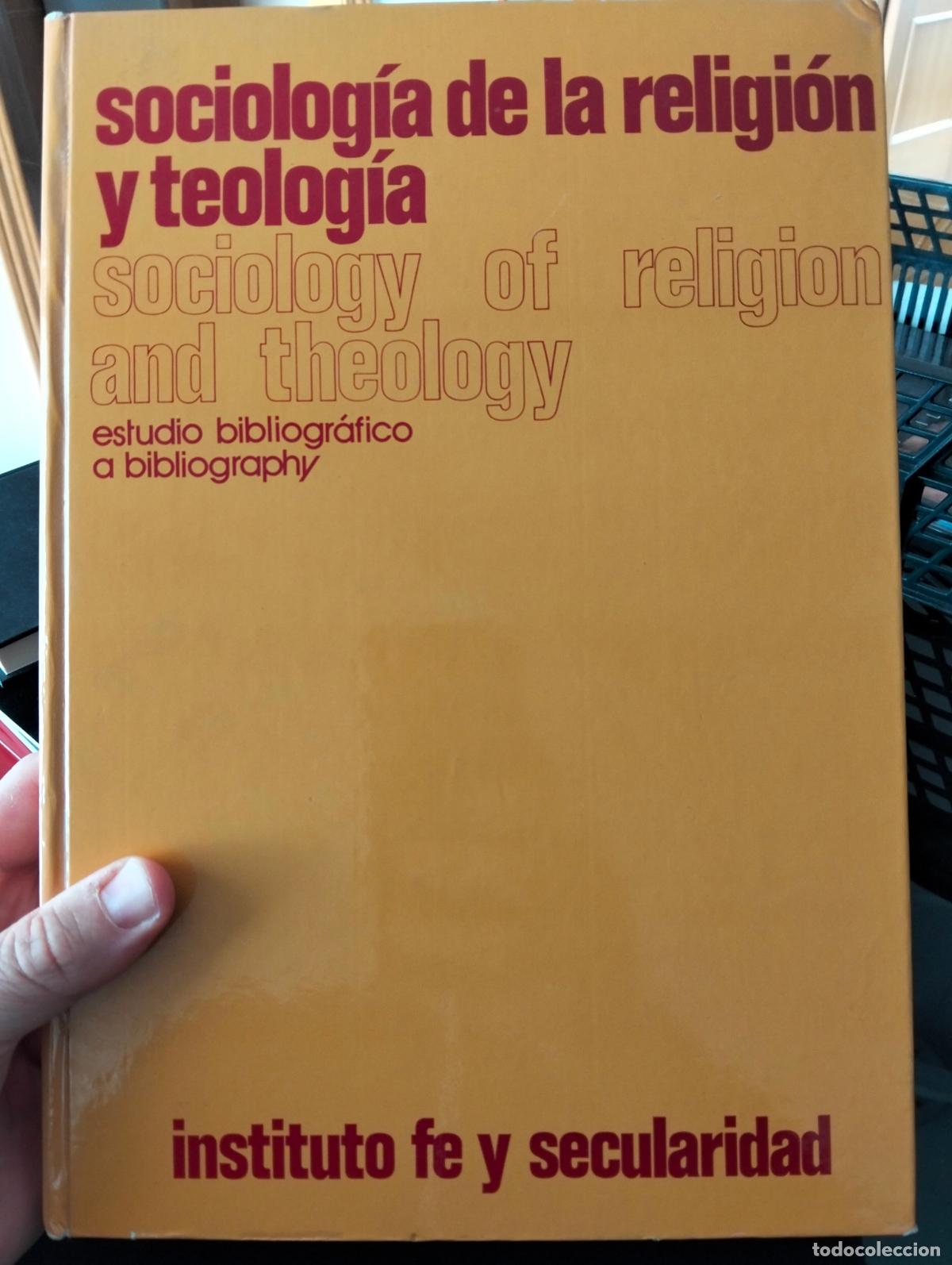 Libros de segunda mano: Filosofia. Sociologia de la Religion y Teologia, Int. Fe y Secularidad, 1975, VISITA CATALOGO, L55