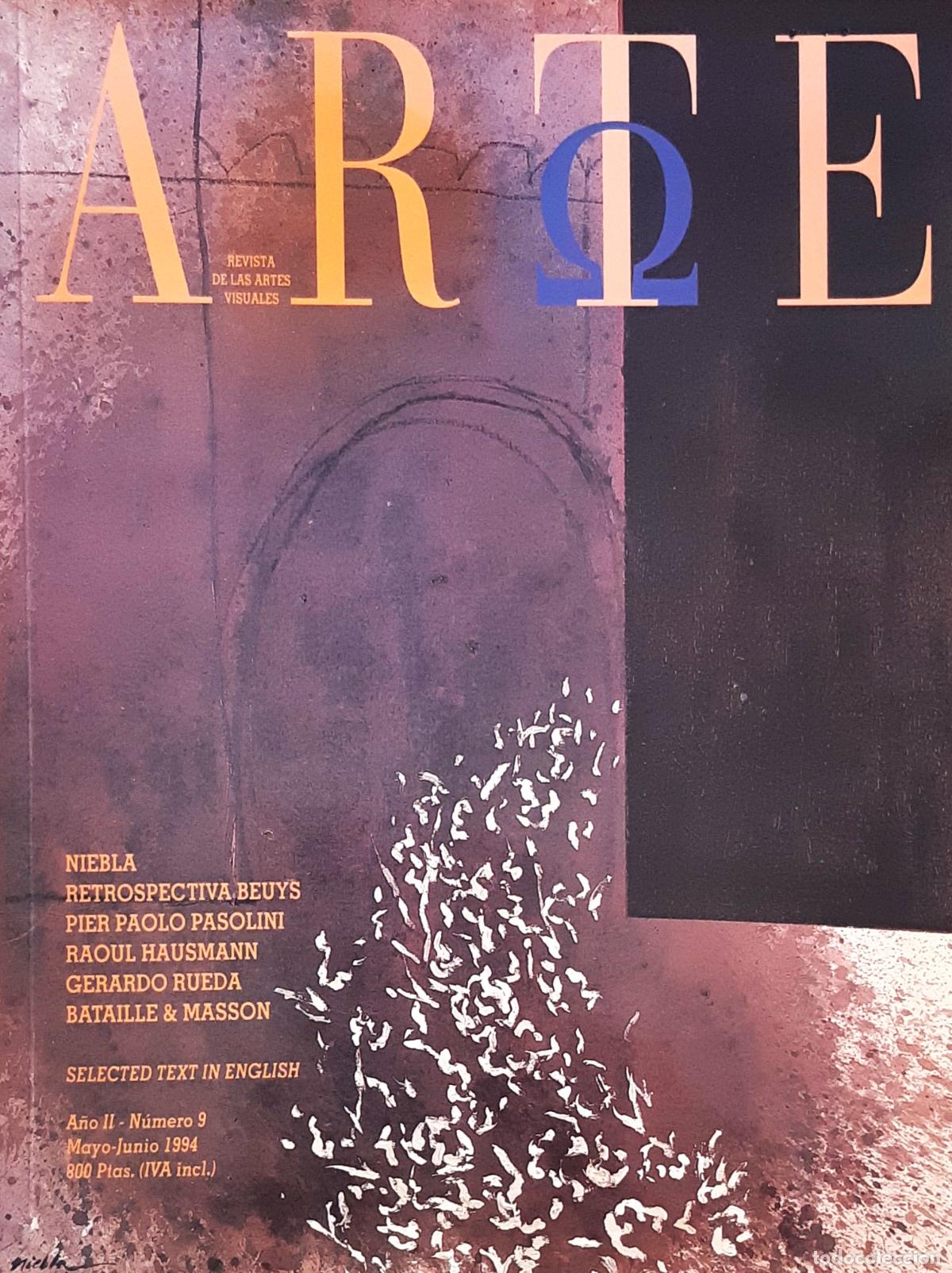 Libros de segunda mano: REVISTA 'ARTE OMEGA', N&ordm; 9, MAYO-JUNIO 1994, IMPECABLE, AGOTADA