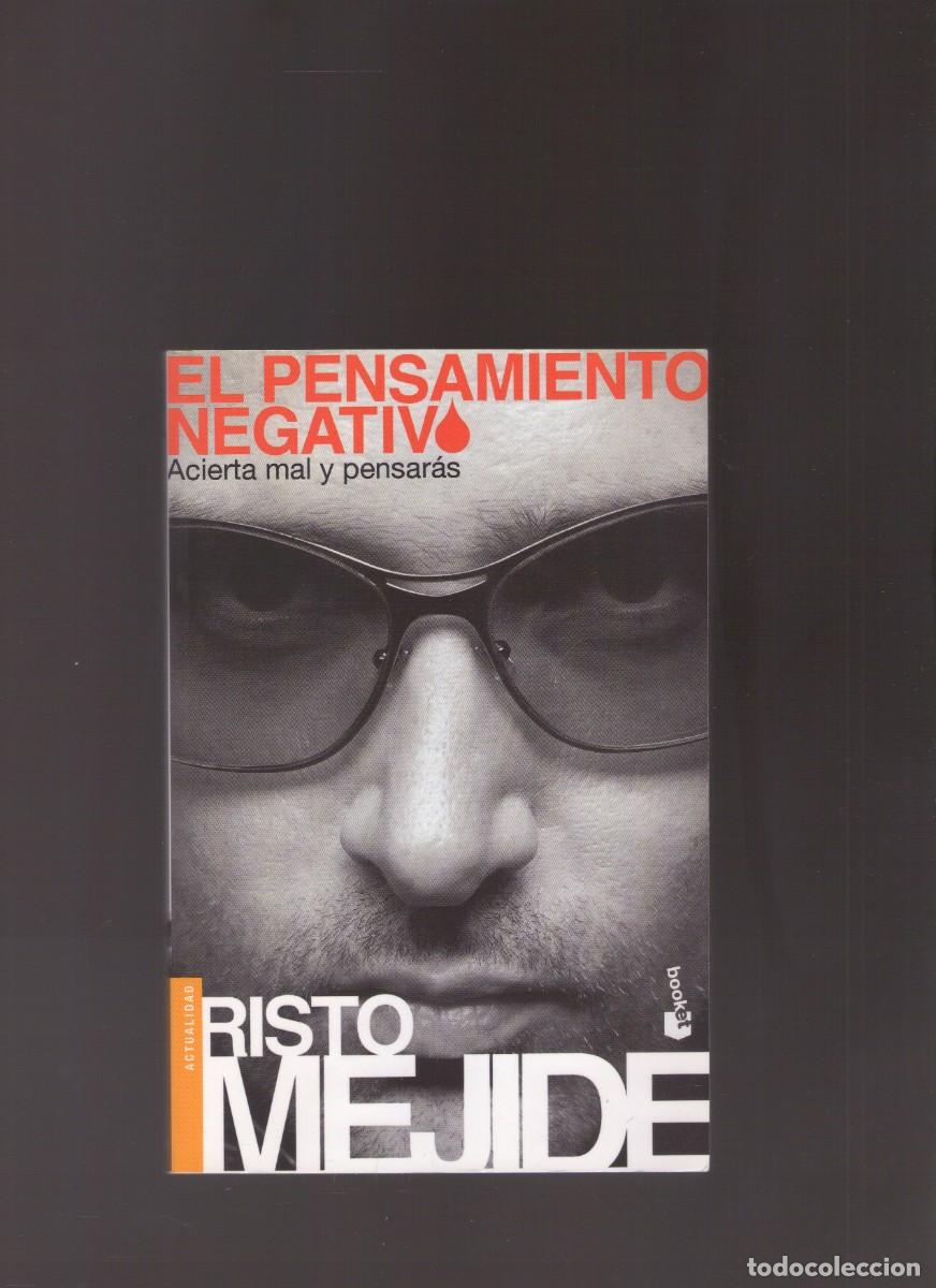 Libros de segunda mano: Ac. El pensamiento negativo (Risto Mejide)