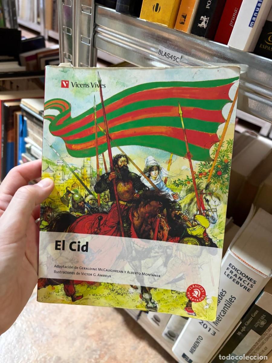 Libros de segunda mano: BLAS45C GERALDINE MCCAUGHREAN Y ALBERTO MONTANER EL CID Vicens Vives