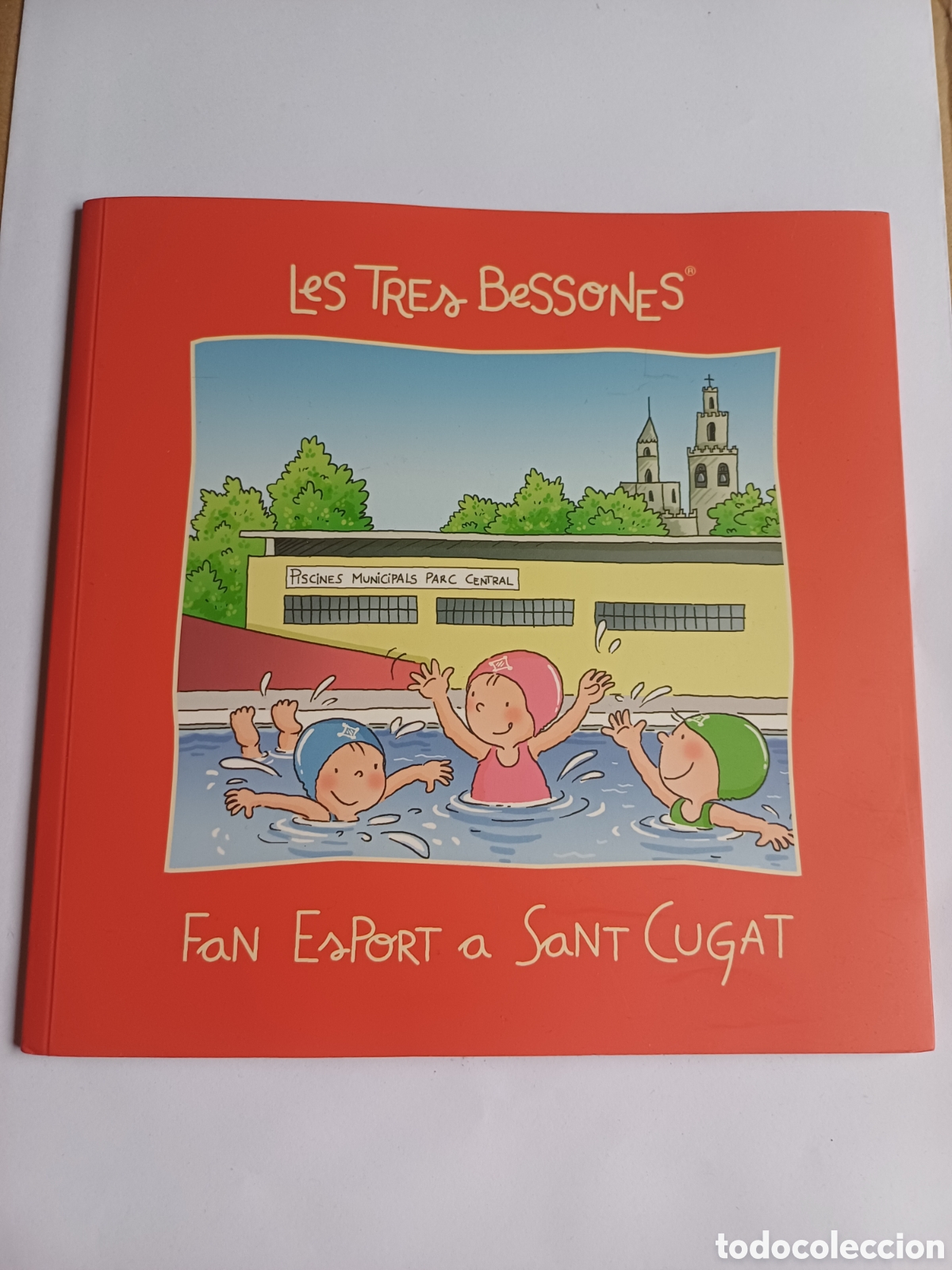 Libros de segunda mano: Les tres bessones fan esport a Sant Cugat
