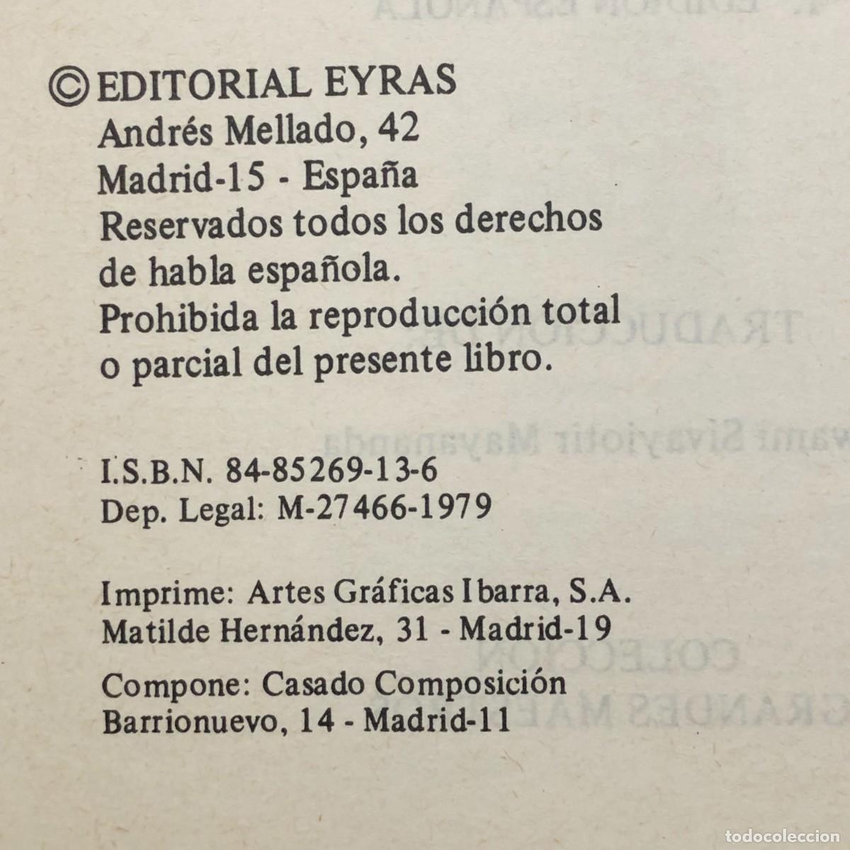 Libros de segunda mano: EL PENSAMIENTO Y SU PODER - SWAMI SIVANANDA - 1979 / 4596 - Foto 4