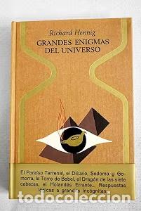 Libros de segunda mano: Grandes Enigmas del Universo - Richard Hennig - Plaza & Jan&eacute;s Editores