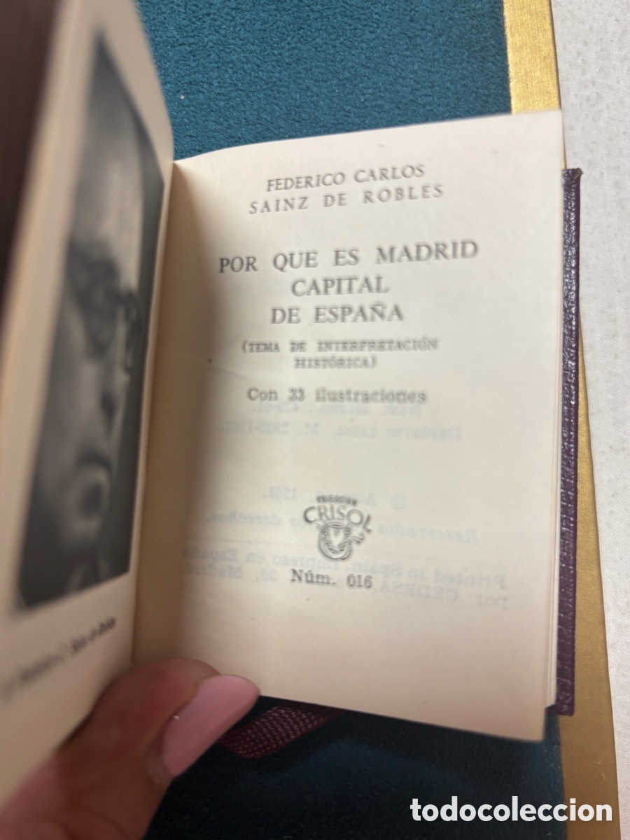 Gebrauchte B&uuml;cher: Crisol N16 Porque es Madrid capital de Espa&ntilde;a