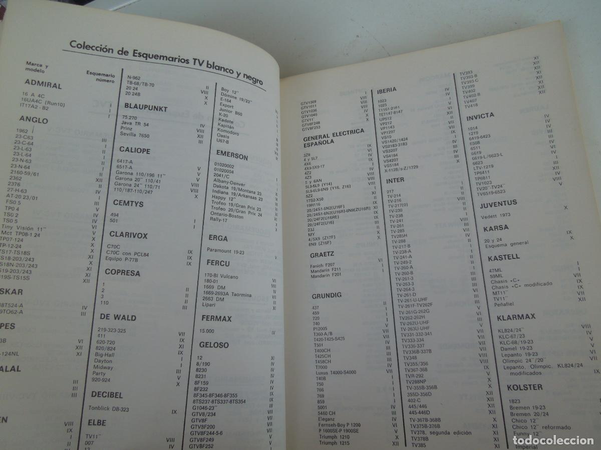 Libros de segunda mano: ESQUEMARIO DE MAGNETOFONOS Y CASSETTES - REDE - VI 1978 - Foto 7