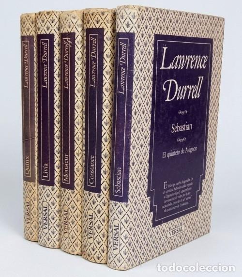 Libros de segunda mano: EL QUINTETO DE AVIGNON. [OBRA COMPLETA]. LAWRENCE DURRELL. EDICIONES VERSAL.