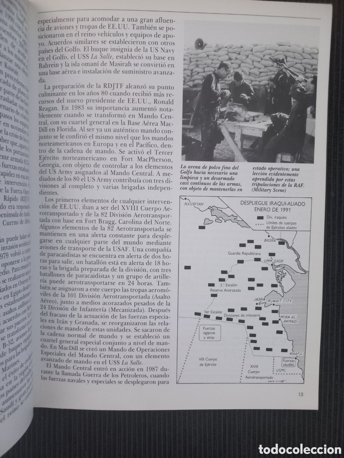 Libros de segunda mano: LOS EJ&Eacute;RCITOS DE TIERRA EN LA GUERRA DEL GOLFO (1991) OSPREY - Foto 2