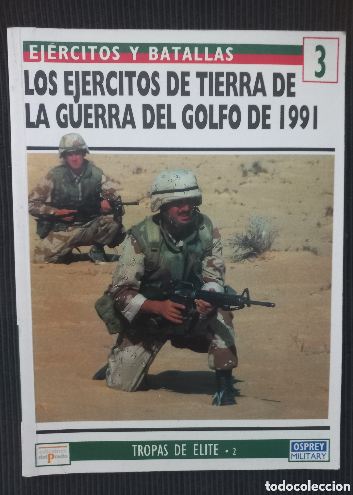Libros de segunda mano: LOS EJ&Eacute;RCITOS DE TIERRA EN LA GUERRA DEL GOLFO (1991) OSPREY