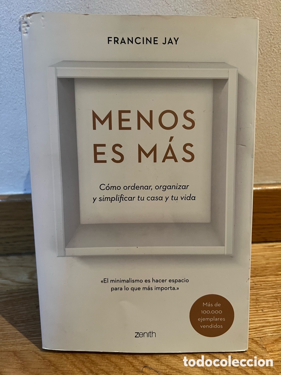 Libros de segunda mano: FRANCINE JAY MENOS ES M&Aacute;S
