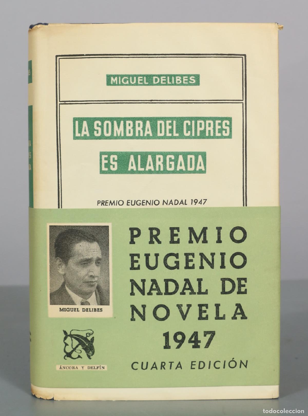 Libros de segunda mano: La sombra del cipr&eacute;s es alargada - Miguel Delibes - Cuarta edici&oacute;n - Ediciones Destino