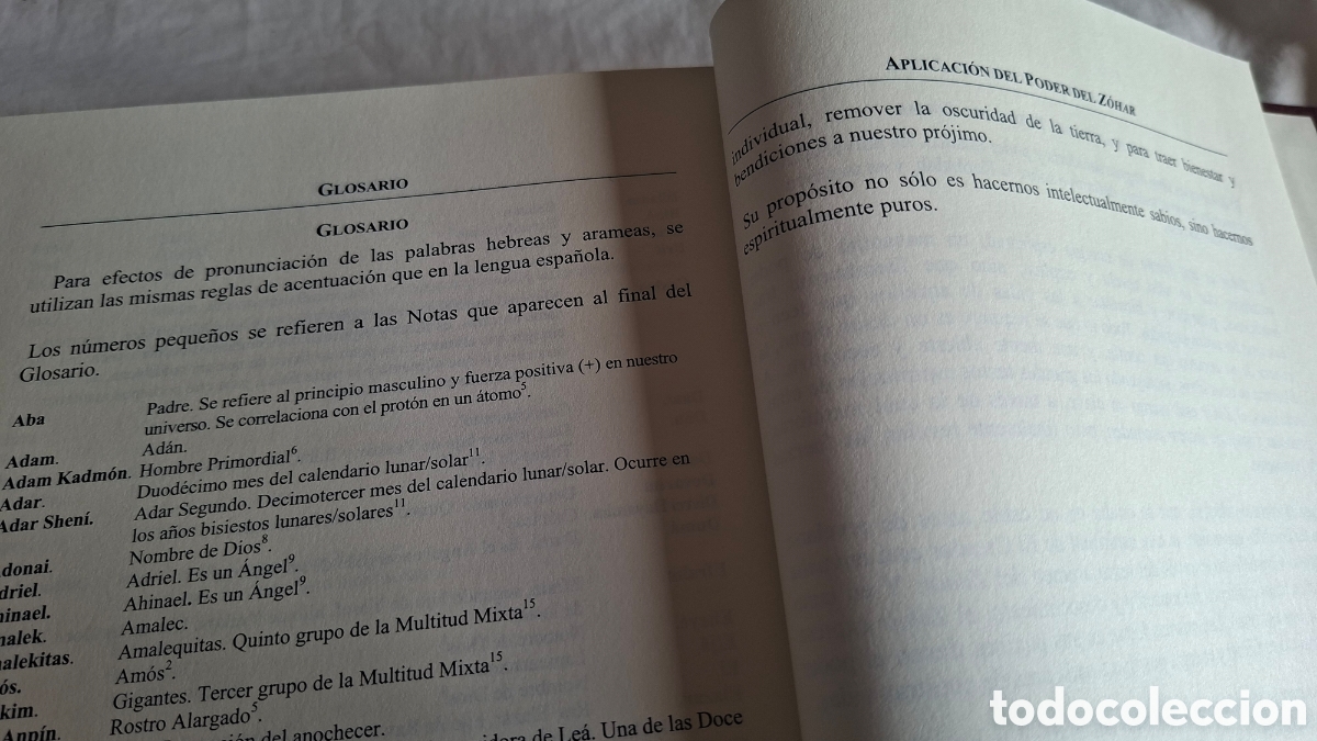 Libros de segunda mano: EL ZOHAR. 3 tomos Primera edici&oacute;n espa&ntilde;ol. 2005. Cabala - Foto 6
