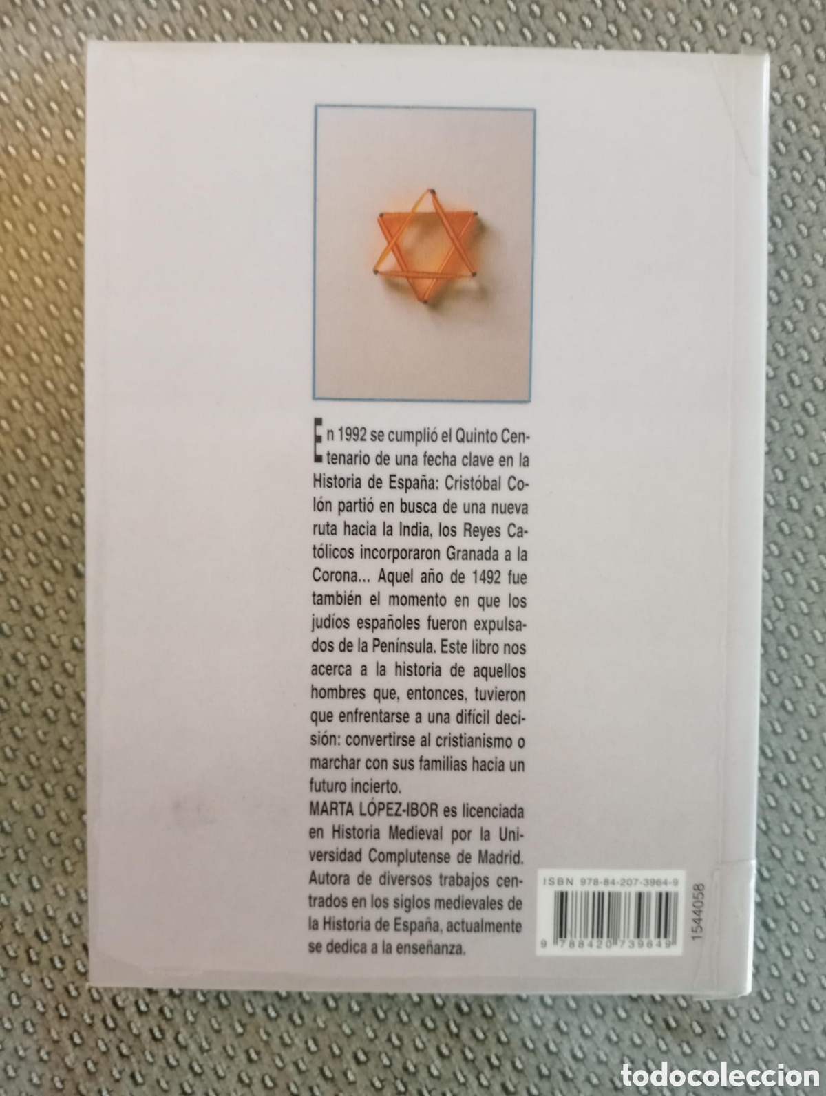 Libros de segunda mano: Los jud&iacute;os en Espa&ntilde;a / Marta L&oacute;pez-Ibor - Foto 4