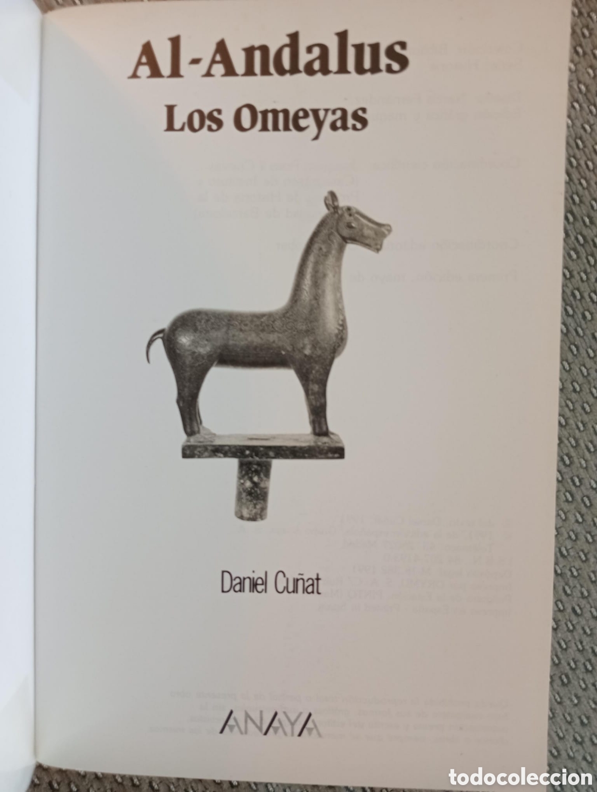 Libros de segunda mano: Al-Andalus. Los Omeyas / Daniel Cu&ntilde;at - Foto 2