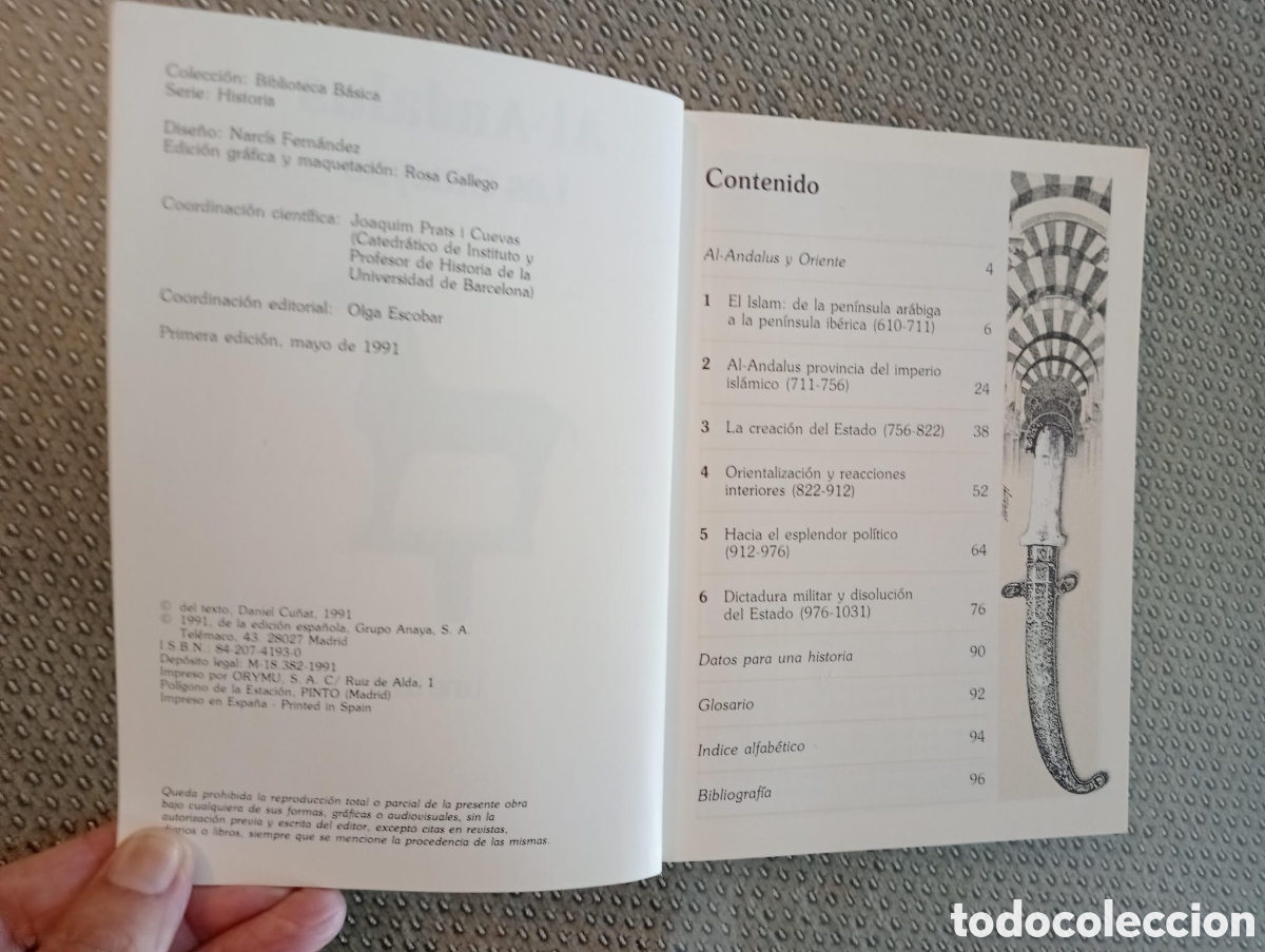 Libros de segunda mano: Al-Andalus. Los Omeyas / Daniel Cu&ntilde;at - Foto 3