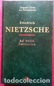 Libros de segunda mano: As&iacute; Habl&oacute; Zaratustra - Friedrich Nietzsche - Ediciones Altaya - 1994