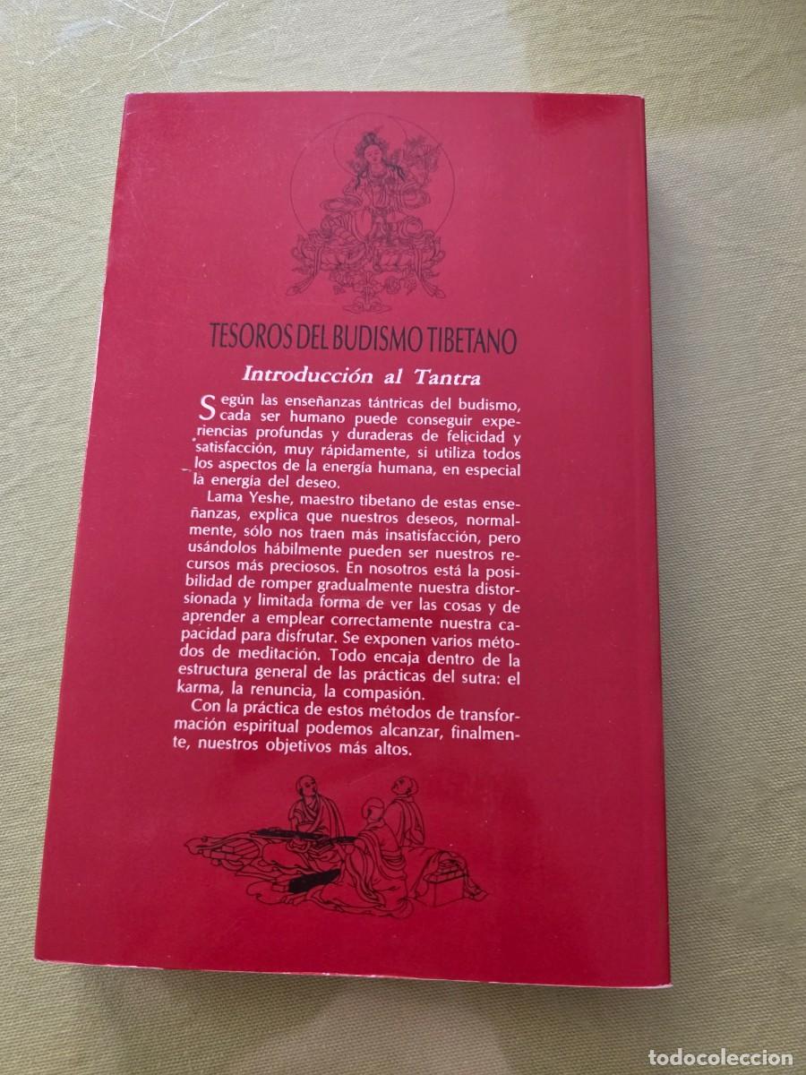 Libros de segunda mano: INTRODUCCION AL TANTRA - LAMA YESHE - Foto 2