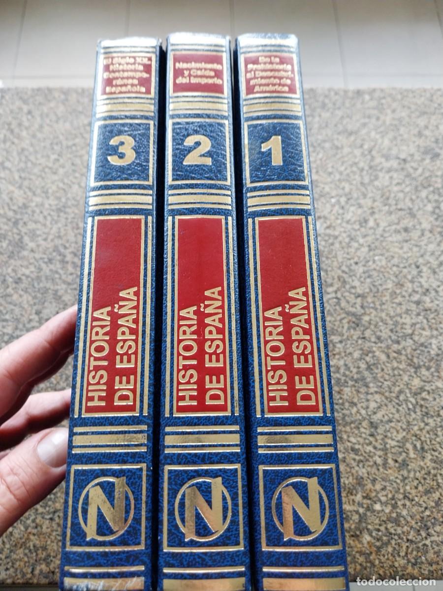 Libros de segunda mano: HISTORIA DE ESPA&Ntilde;A -- TRES TOMOS -- NAUTA --