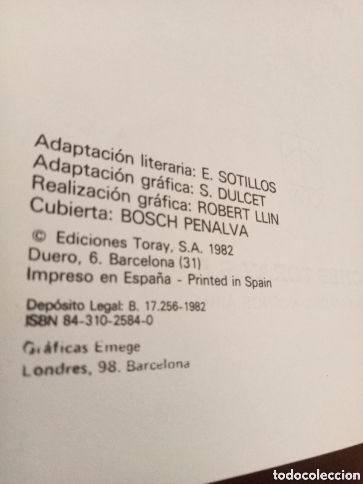 Libros de segunda mano: Rob Roy 36 Ediciones toray - Foto 3
