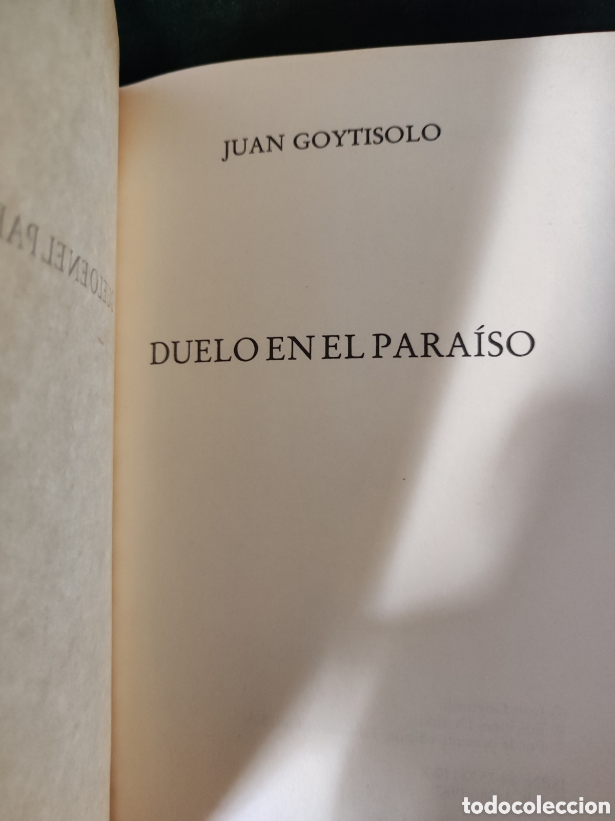 Libros de segunda mano: Duelo en el para&iacute;so Juan goytisolo