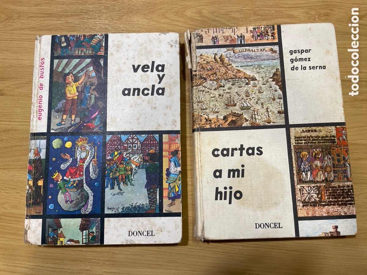 Libros de segunda mano: Vela y ancla + cartas a mi hijo Ed. Doncel.