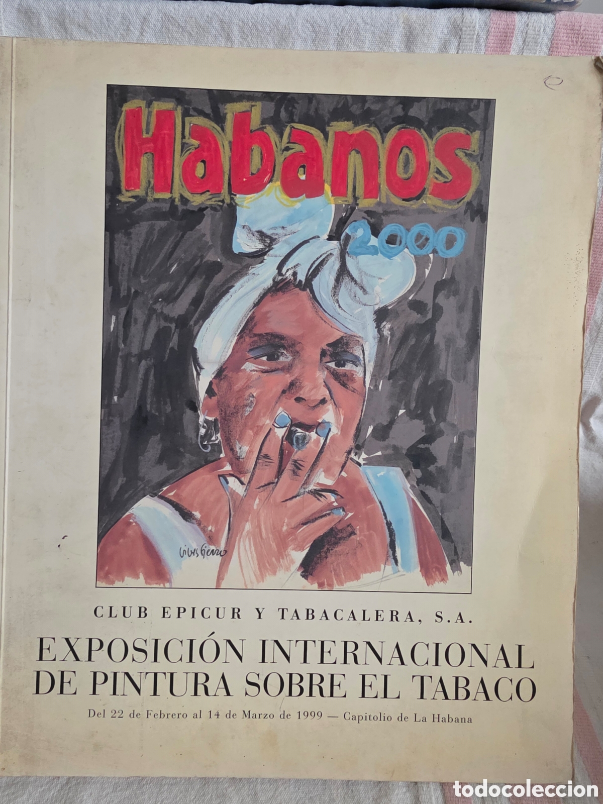 Libros de segunda mano: EL LIBRO RARO DE PINTURAS SOBRE LOS TABACOS HABANOS