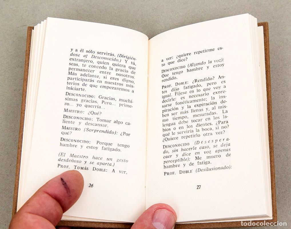 Libros de segunda mano: Jos&eacute; Bergam&iacute;n - Los fil&oacute;logos, comedia - 1978 - Foto 5