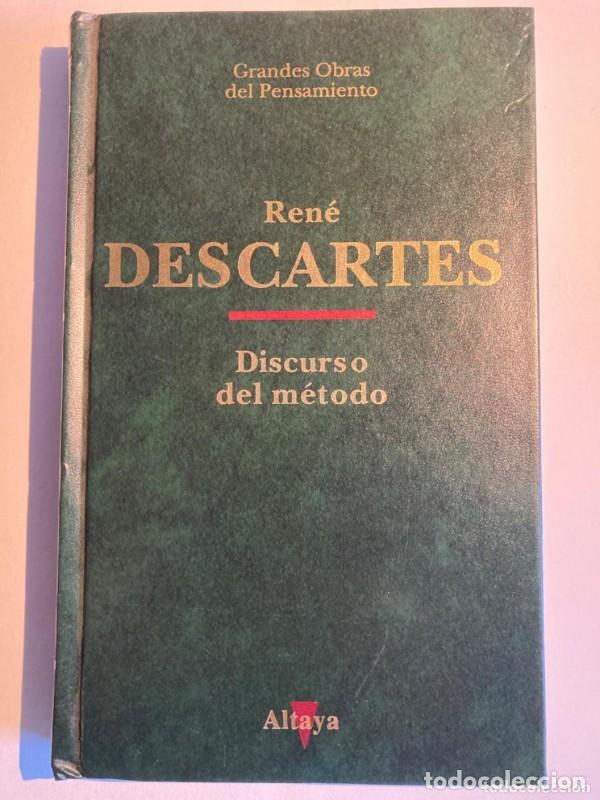 Libros de segunda mano: Discurso del M&eacute;todo - Ren&eacute; Descartes - Ediciones Altaya - 1994