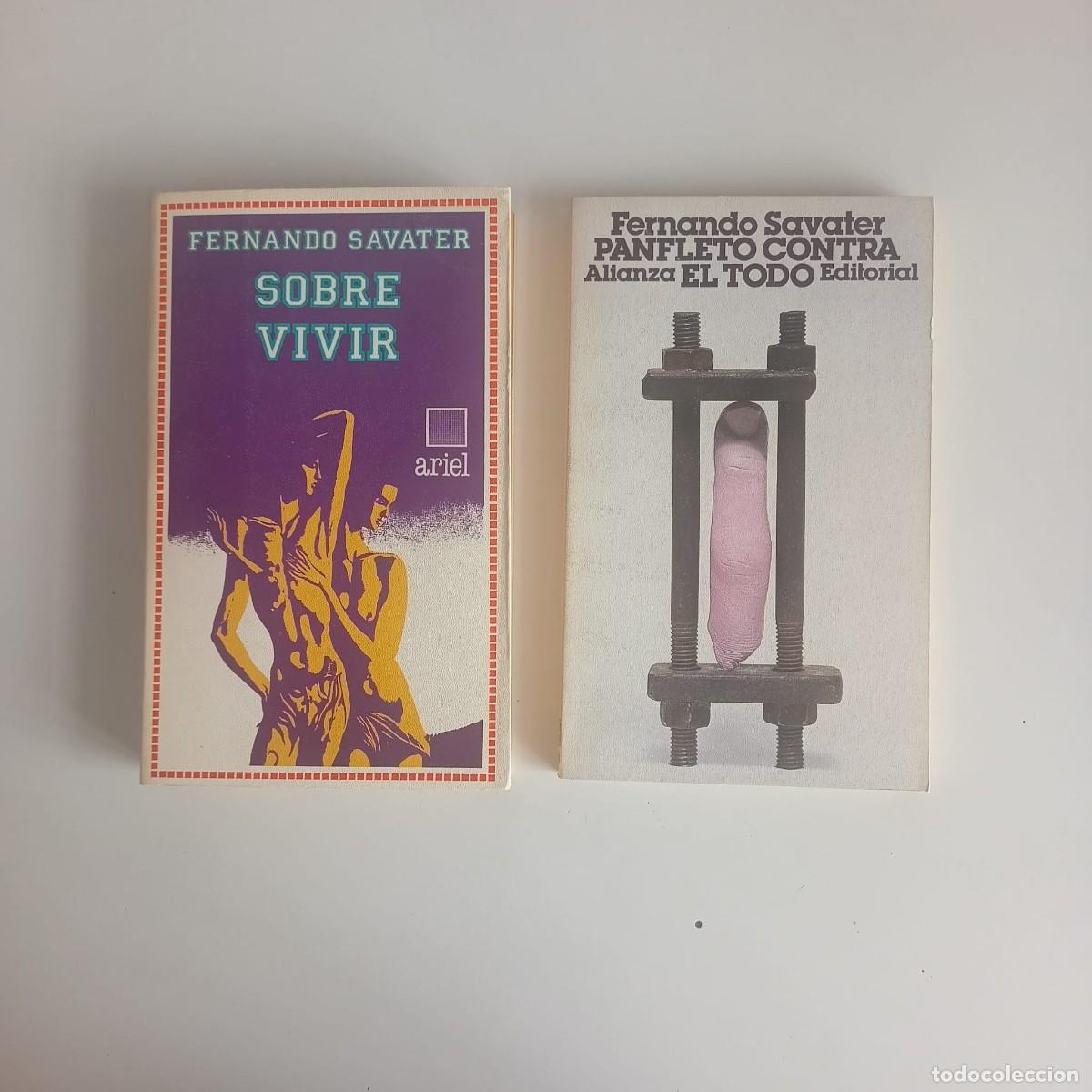 Libros de segunda mano: Sobre vivir - Panfleto contra el todo