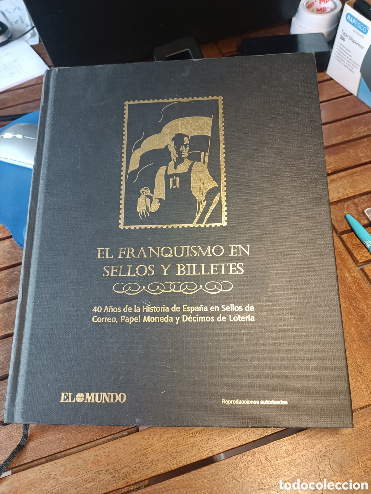 Libros de segunda mano: El franquismo en sellos y billetes el mundo reproducciones autorizadas casi completo album historia