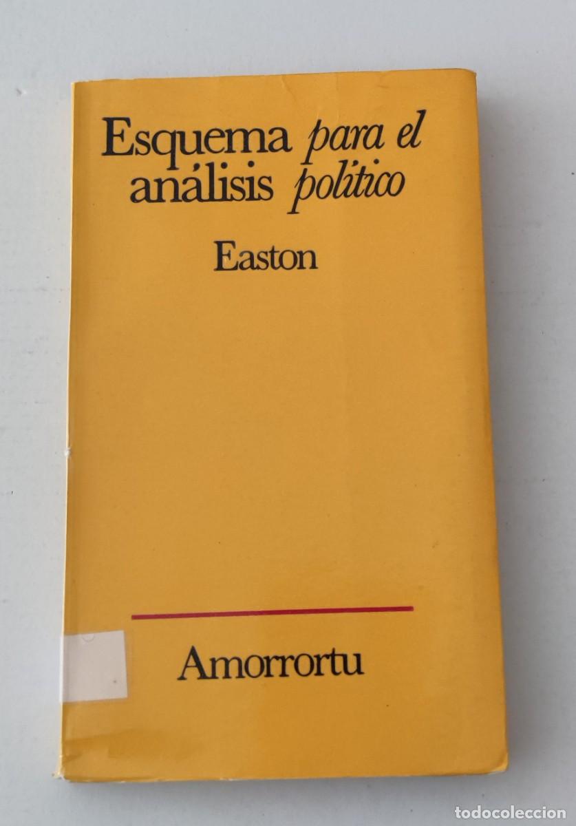Libros de segunda mano: ESQUEMA PARA EL AN&Aacute;LISIS POL&Iacute;TICO - DAVID EASTON - AMORRORTU EDITORES (CIENCIA POL&Iacute;TICA)