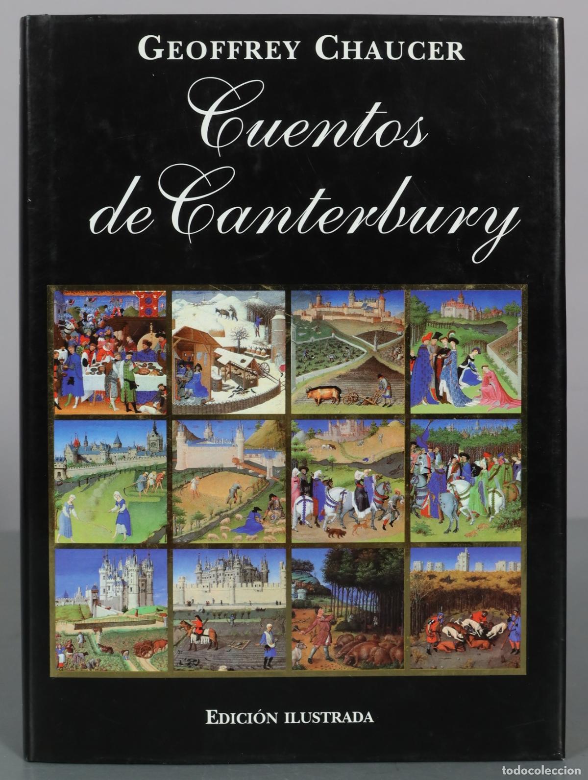 Second hand books: Cuentos de Canterbury - Geoffrey Chaucer - Edici&oacute;n Ilustrada - Editorial Optima