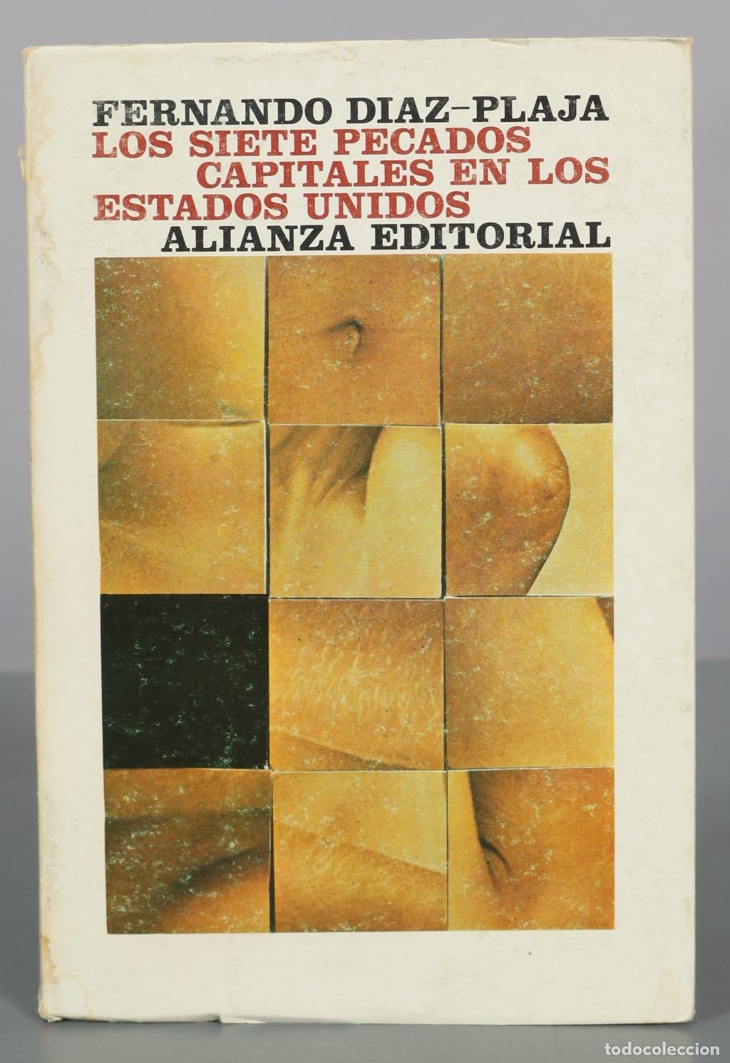 Libros de segunda mano: Los siete pecados capitales en los Estados Unidos - Fernando Diaz-Plaja - Alianza Editorial