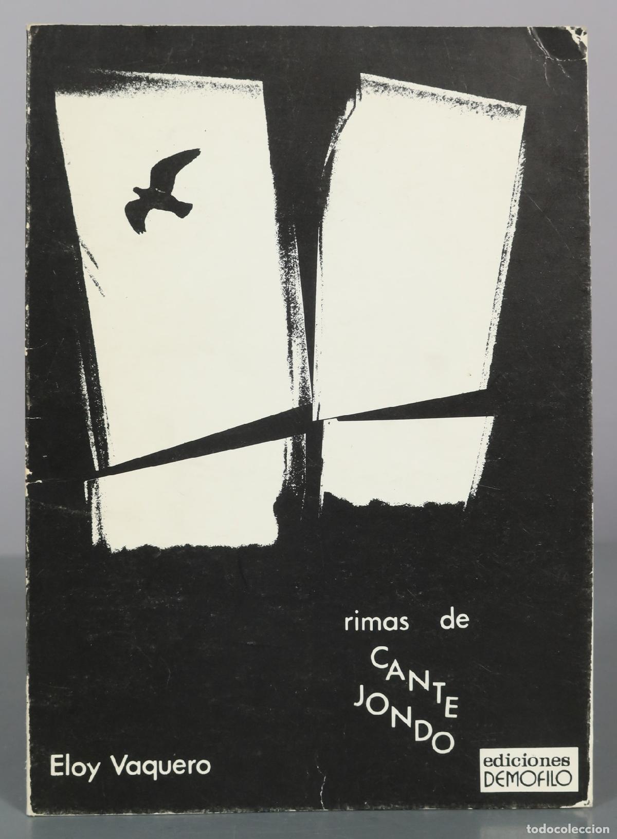 Libros de segunda mano: Rimas de cante jondo - Eloy Vaquero - Ediciones Demofilo