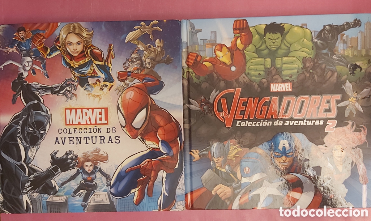 Libros de segunda mano: COLECCI&Oacute;N DE AVENTURAS 1 y 2 MARVEL VENGADORES 2020 2021