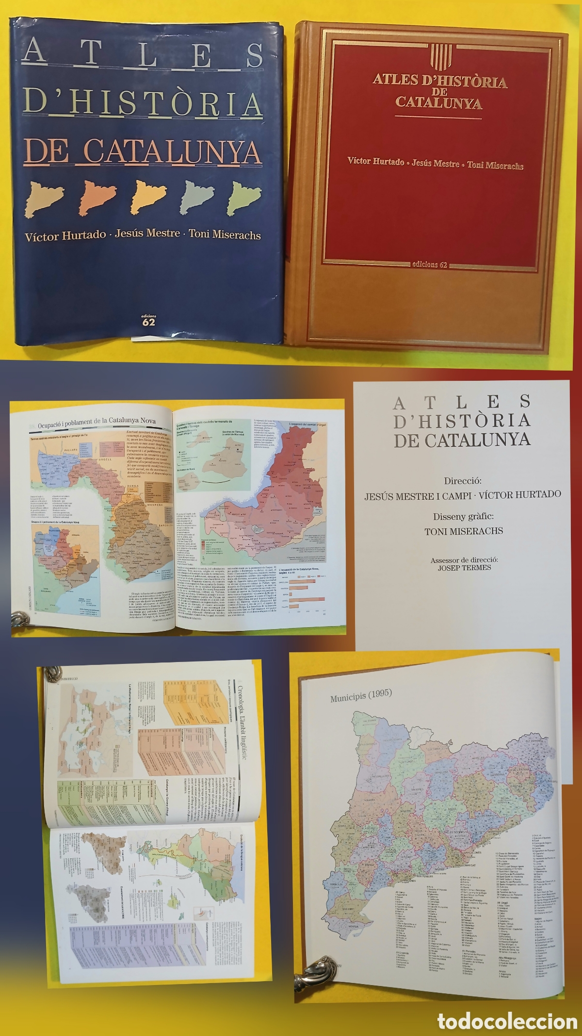 Libros de segunda mano: Atles d'Hist&ograve;ria de Catalunya