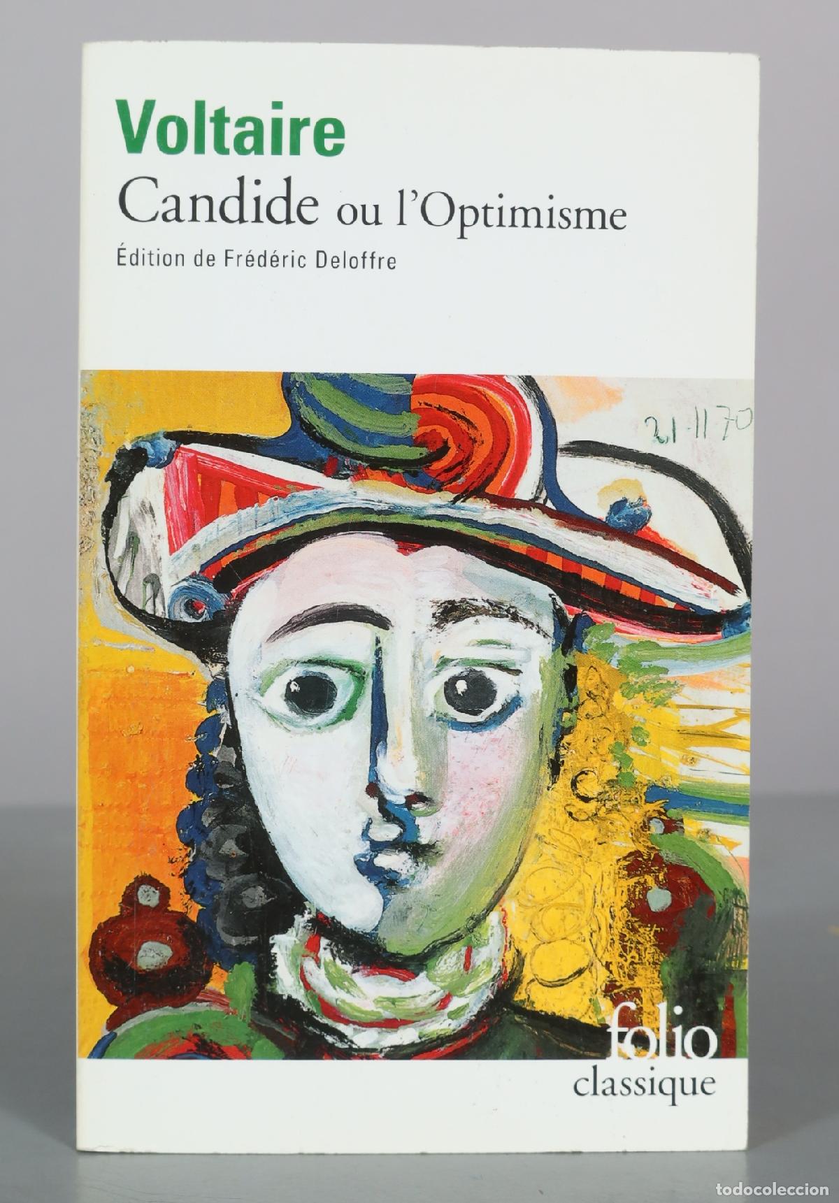 Libros de segunda mano: Candide ou l'Optimisme - Voltaire - &Eacute;dition de Fr&eacute;d&eacute;ric Deloffre - folio classique