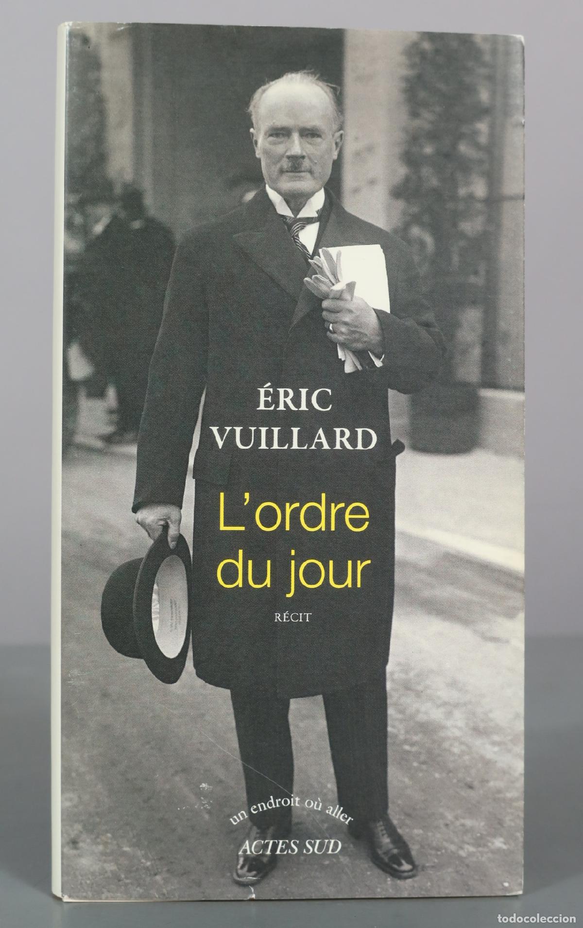 Second hand books: L'ordre du jour - &Eacute;ric Vuillard - Actes Sud